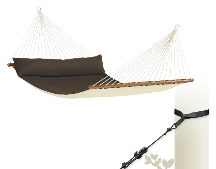 ARABICAI HAMMOCK WITH STICK, PADDED TOWEL AND CUSHION