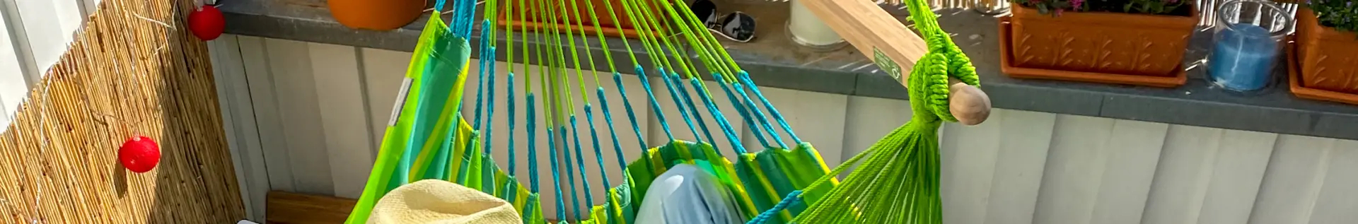 Hammock LIME model hanging chair - Cod. SEDLIM