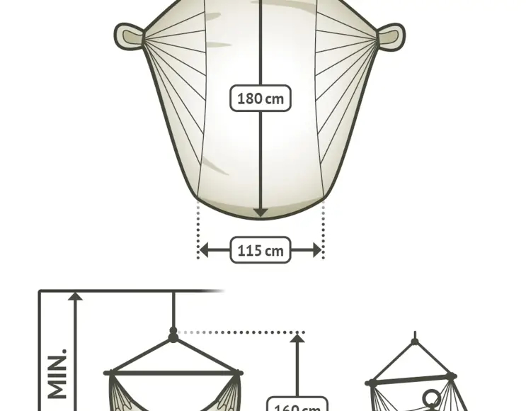 Hammock  MILK model hanging chair