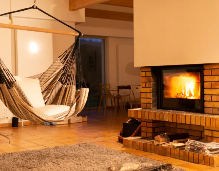 Hammock ZEBRA model hanging chair