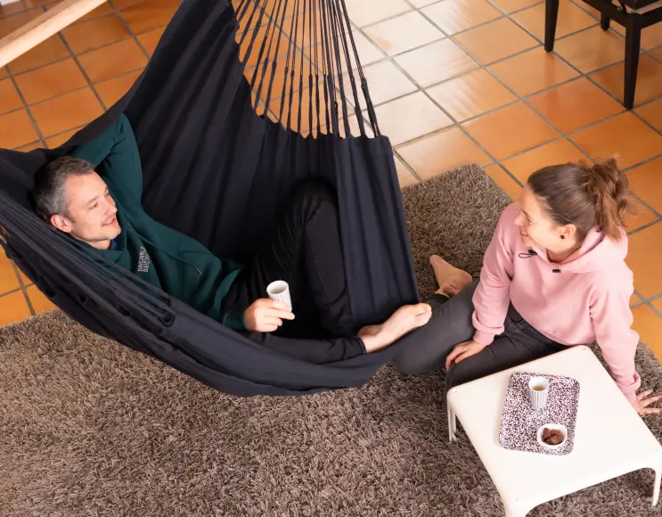 Hammock ONYX model hanging chair