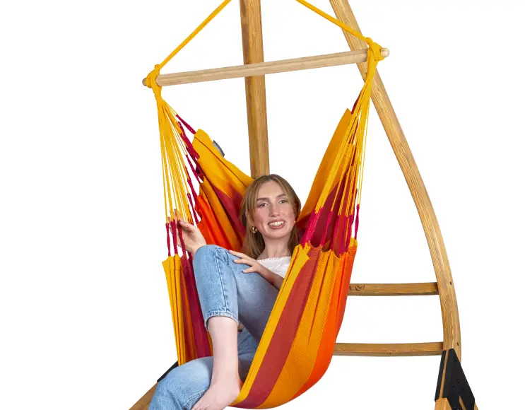 WOODEN HANGING CHAIR SUPPORT