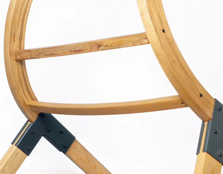 WOODEN HANGING CHAIR SUPPORT