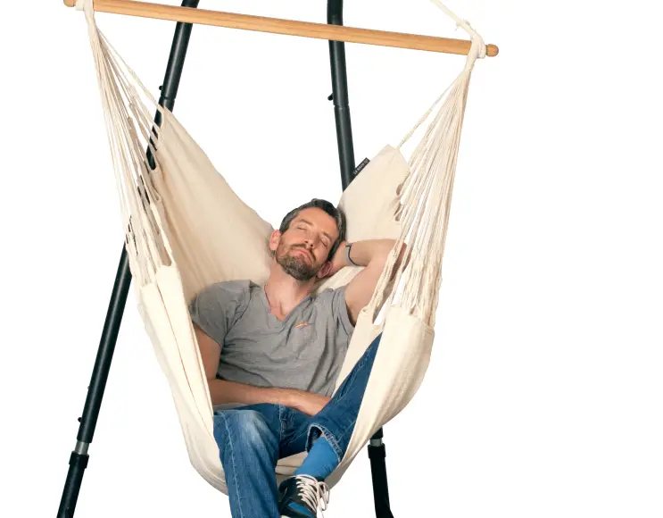 POWDER COATED STEEL SUPPORT FOR COMFORT OR BASIC HANGING CHAIRS