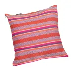 CUSHION COVER IN ORGANIC COTTON  FLAMINGO - cod.SICAP5S-X2