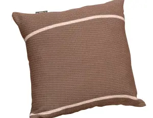 CUSHION COVER IN ORGANIC COTTON CHOCOLATE - cod.SICAP5S-66
