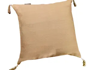 CUSHION COVER IN ORGANIC COTTON NUTMEG - cod.SIBEP5S-61