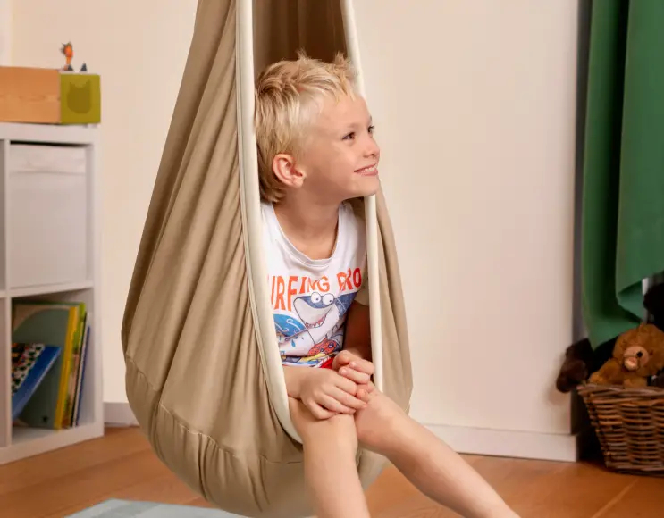 TEDDY BEAR MODEL DROP-shaped HANGING CHAIR