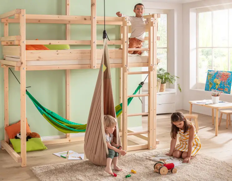 TEDDY BEAR MODEL DROP-shaped HANGING CHAIR