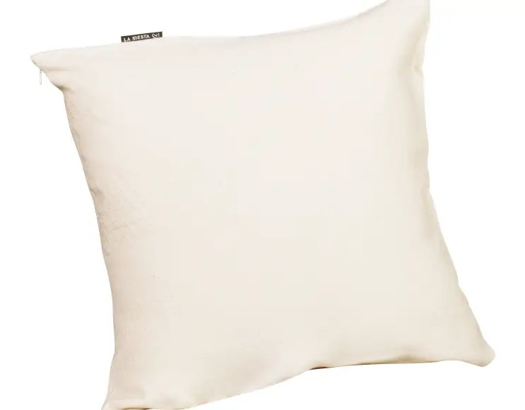 CUSHION COVER IN ORGANIC COTTON MILK