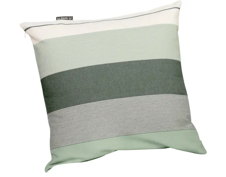 CUSHION COVER IN ORGANIC COTTON OLIVE