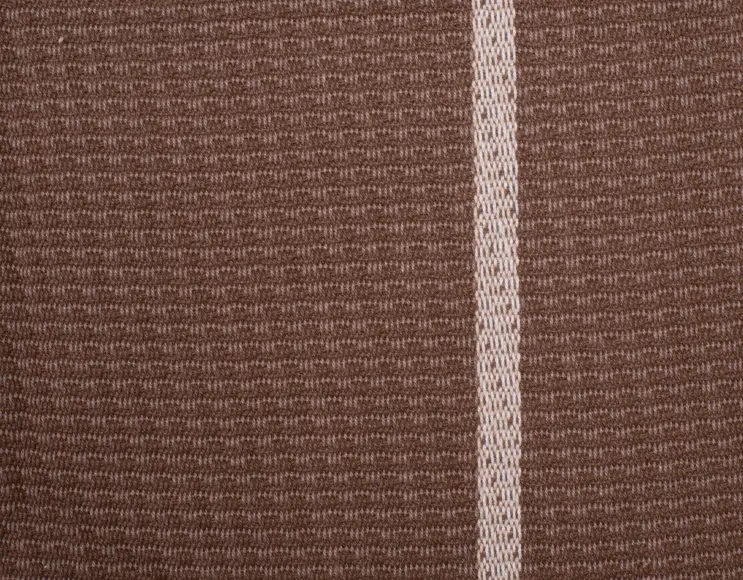 CUSHION COVER IN ORGANIC COTTON CHOCOLATE