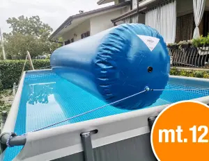 Inflatable pvc pillow for pool, against stagnation - cod.PI10012BL