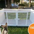 Cage for cats and dogs 150x60 - cod.LZ00060G