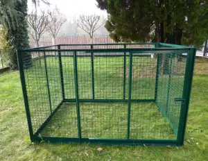 Enclosure box cm. 200 x 150x150 h., with a rectangular base. - cod.BOX222