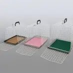 Set of three car carriers for cats and pets - cod.BOX070