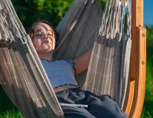 WOODEN HANGING CHAIR SUPPORT - cod.SEDLEGNO alternative