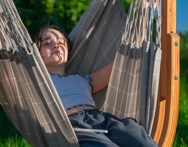 WOODEN HANGING CHAIR SUPPORT