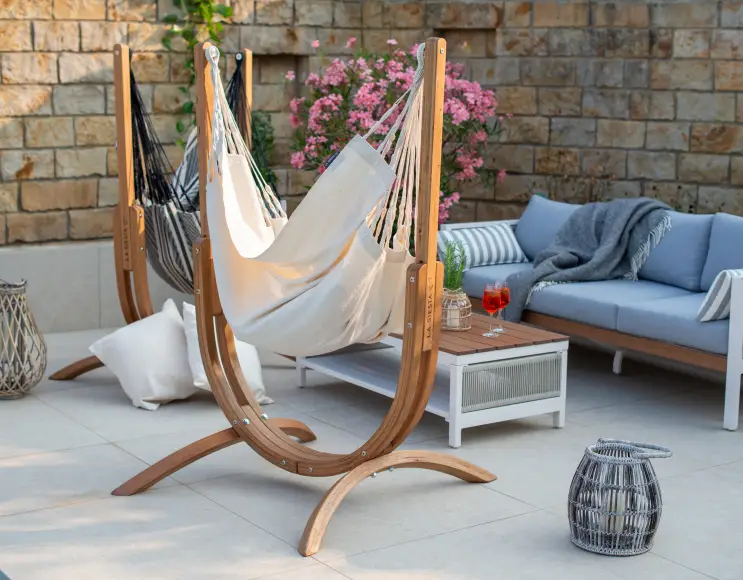 WOODEN HANGING CHAIR SUPPORT