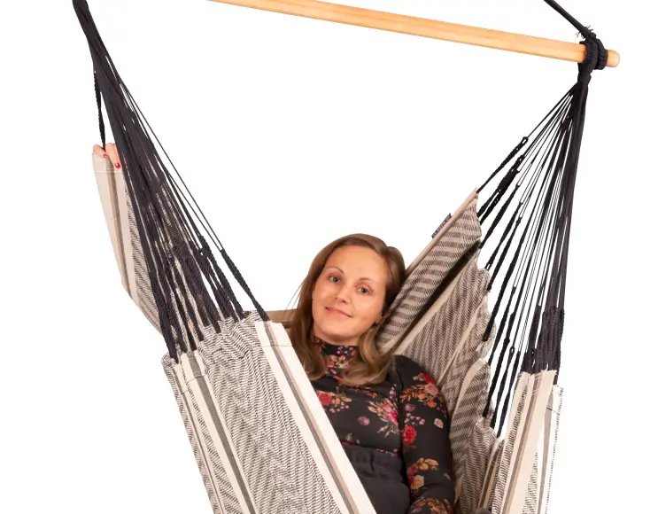 Hammock ZEBRA model hanging chair