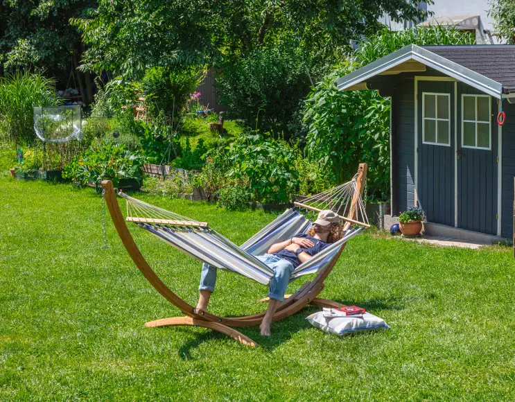 SEA SALT HAMMOCK WITH STICK