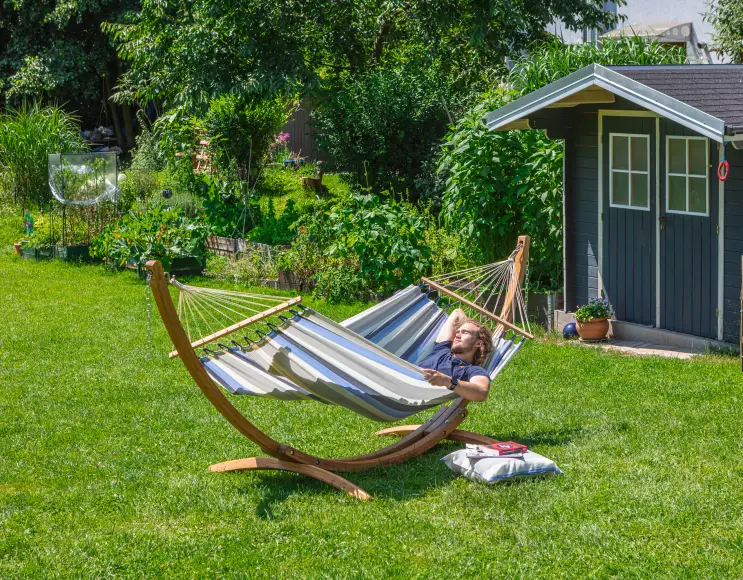 SEA SALT HAMMOCK WITH STICK
