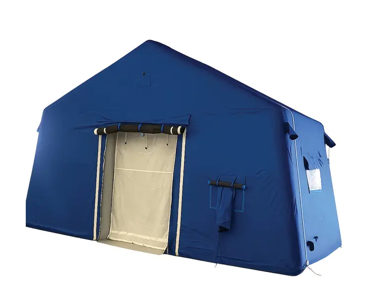 Self-supporting inflatable tent model 18 m²