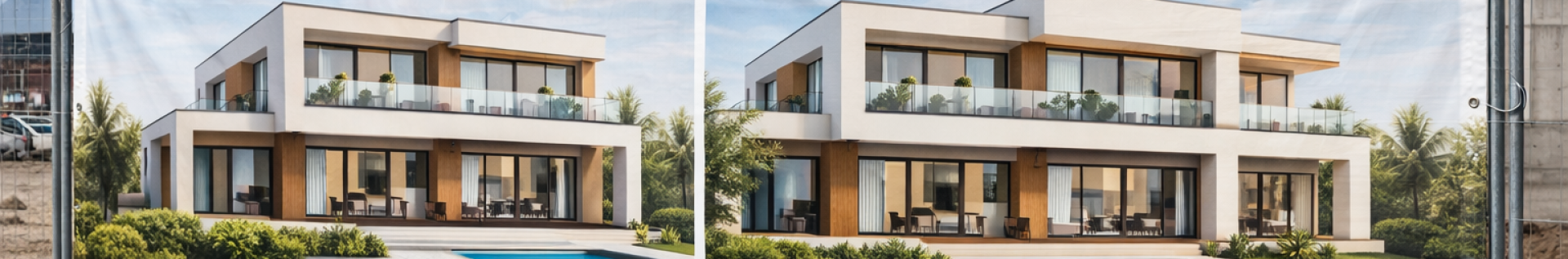 DECORATIVE FABRIC COVER for construction sites - Cod. ED0300ZE